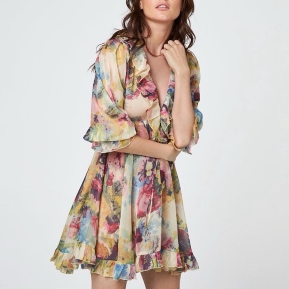 NEW O.P.T. | Floral Flows Dress